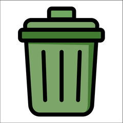 Urban Elements Vector Illustration with Tree, Building, and Traffic Symbols