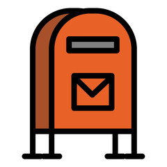 Urban Elements Vector Post Box