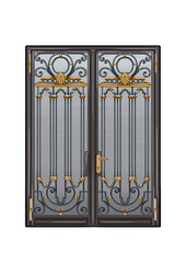 forged products, gates, wicket, door, window bars, lattice door, forged elements, lanterns, pillars
