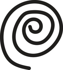 Swirl icons design element