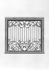 forged products, gates, wicket, door, window bars, lattice door, forged elements, lanterns, pillars