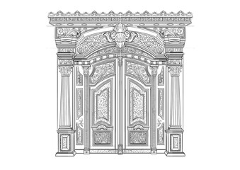 forged products, gates, wicket, door, window bars, lattice door, forged elements, lanterns, pillars