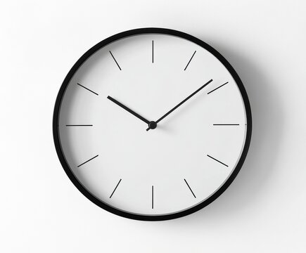 clock isolated on white