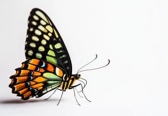 butterfly isolated on white