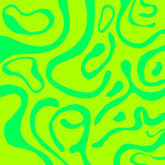 abstract green background with waves