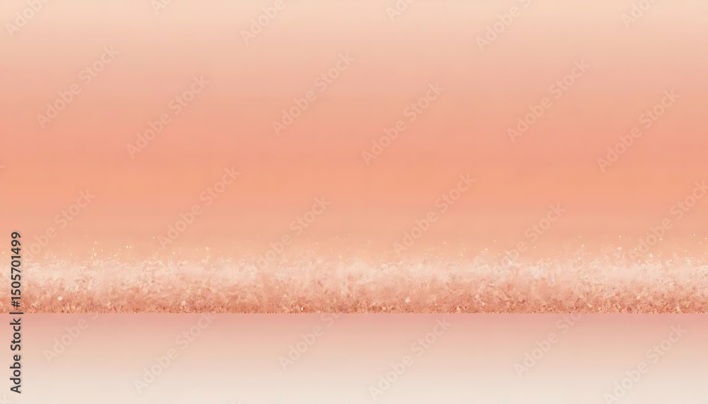 Poster abstract salmon gradient background with subtle texture evokes calm, soft, and modern sensibility