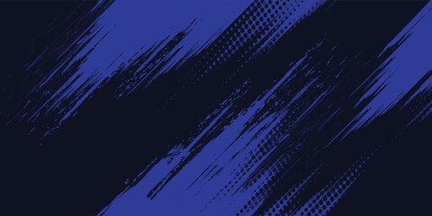 Dots halftone blue and dark blue color pattern gradient grunge texture background. Dots pop art sport style vector illustration. Vector grunge halftone abstract.Dots texture background.