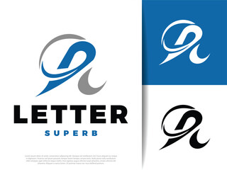 Initial Letter A Icon Illustration Design