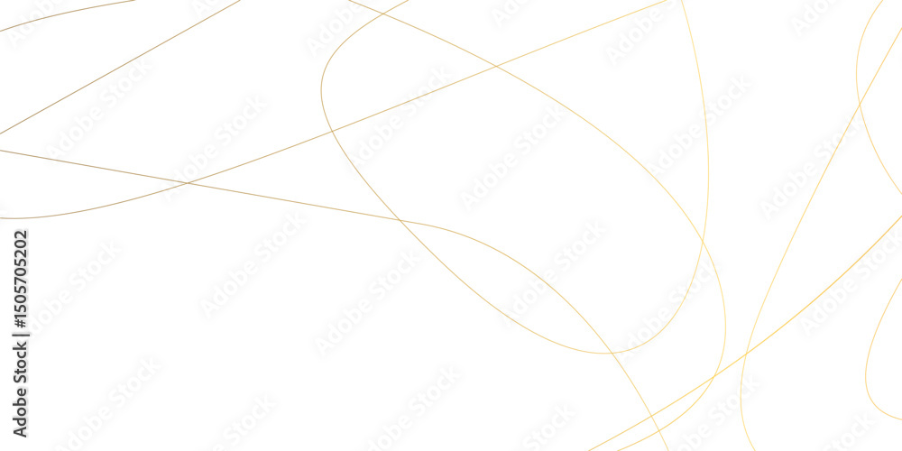 Poster abstract luxury golden geometric random chaotic lines with many squares and triangles shape backgrou