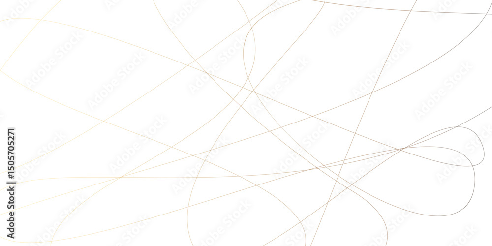Poster abstract luxury golden geometric random chaotic lines with many squares and triangles shape backgrou