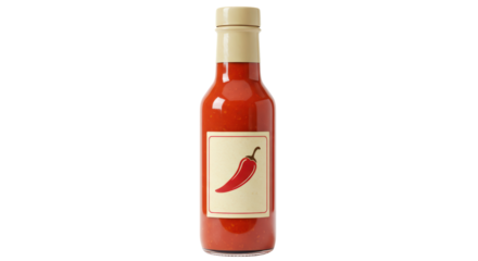 Isolated Hot Sauce