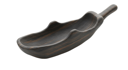 Isolated Wooden Scoop