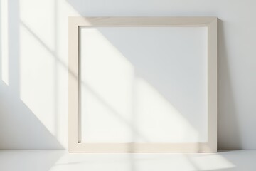 Empty-white-frame-on-wall-minimalist-interior-design-mockup
