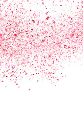 Pink Percentage Confetti Background