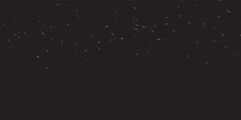 Abstract confetti glitter on black background. zigzag ribbon for party and occasion 