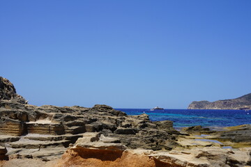Bucht auf Mallorca in Sant Elm