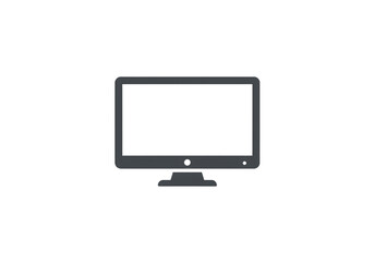Isolated Television Screen Technology Electronic Device Illustration