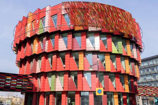 Gothenburg / Sweden, Mar 24, 2025: Kuggen building at Chalmers University of Technology