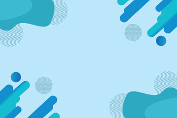 Abstract Blue Wave Background Modern Design Template for Presentations, Websites, and More