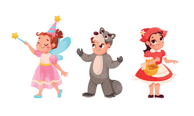 Delightful Whimsical Cartoon Characters Including Fairy, Animal, and Bakery Themes Galore