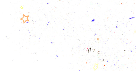 Abstract Colorful Confetti Background