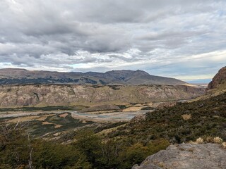 Obraz premium Laguna de los Tres Trek