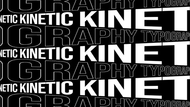 Slanted Text Full Screen Modern Text Template