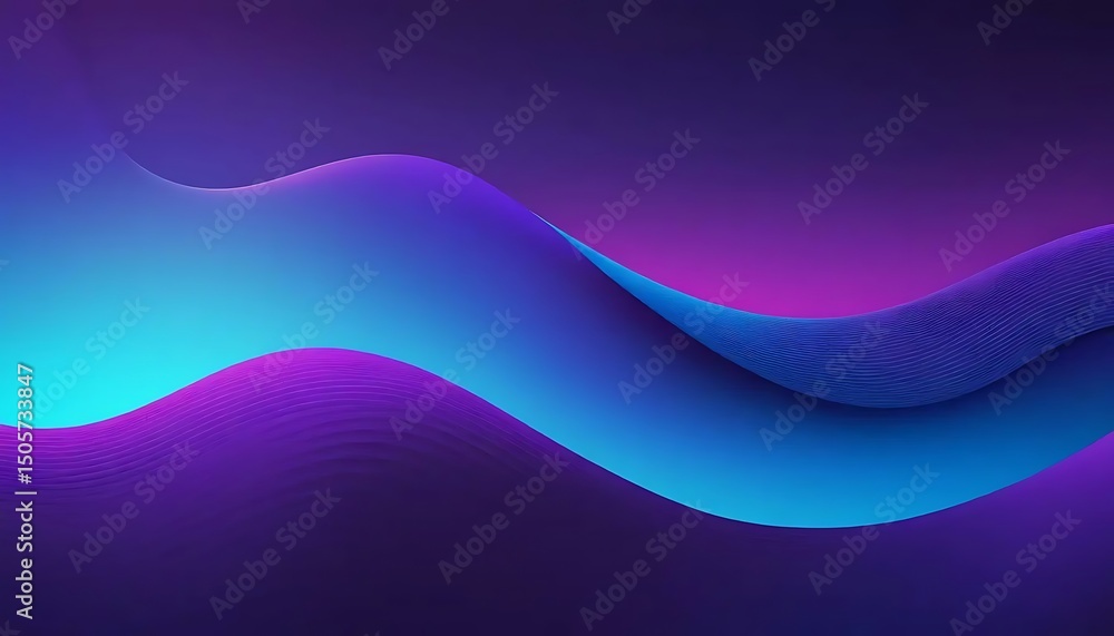 Poster soft pastel colors blend in smooth, flowing forms, creating a calming and ethereal visual texture.