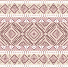 Geometric pattern, soft color palette.