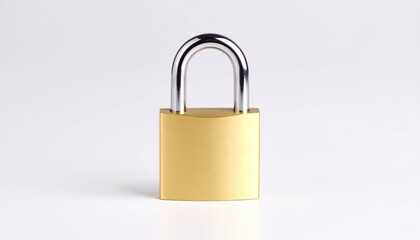 Fototapeta premium padlock and key