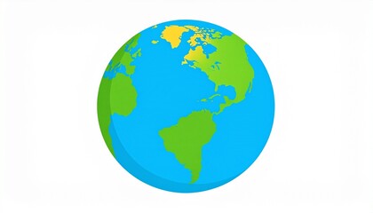 Naklejka premium earth globe vector illustration