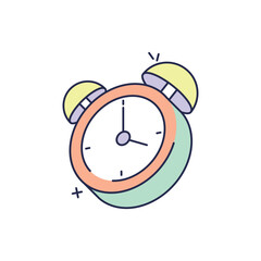 Alarm Clock Icon vector