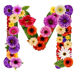 letter m is made up of colors