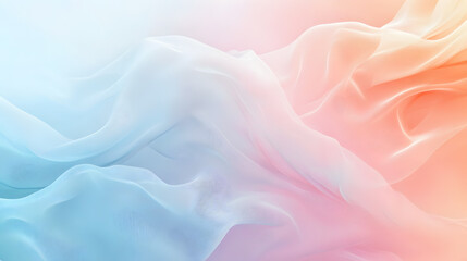 Obraz premium Abstract flowing pink smoke and soft rose fabric texture design