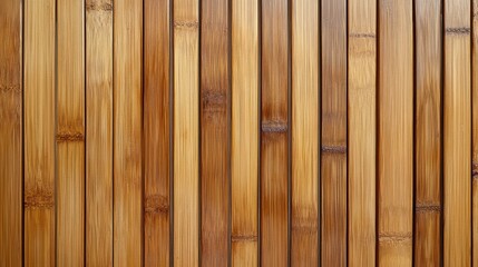A sturdy, moisture-resistant bamboo bathroom door with natural grain patterns