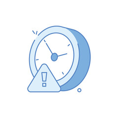 Deadline Icon vector