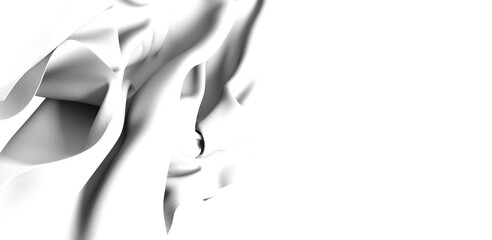 Close up of a white liquid splash, creating a wave-like texture.