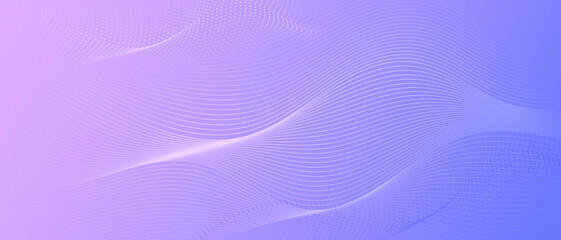 Pastel abstract background with wavy lines and soft purple gradients