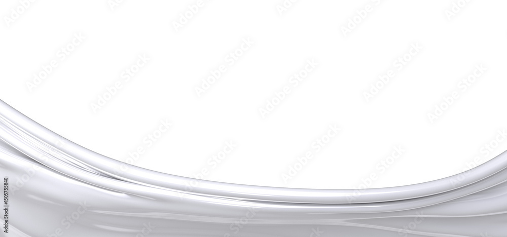 Poster close up of a white liquid splash, creating a wave-like texture.
