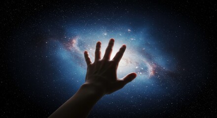 Reach for the stars cosmic wonder explore the galaxy infinite possibilities await