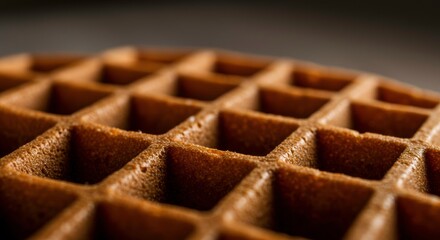 Indulge in the crispy delight golden brown waffles perfect breakfast treat