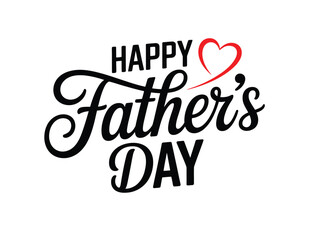 Typography poster with ribbon tie for Father's Day, Father's Day sales promotion calligraphy poster with doodle tie and dividing sketch line, Vector illustration