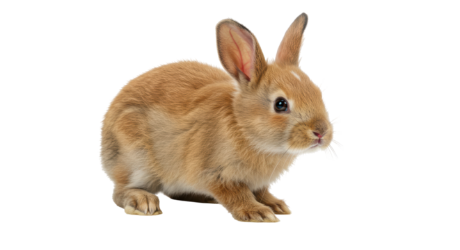 Isolated Bunny