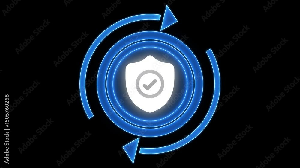 Poster cyber security, network protection and digital data with shield symbol digital concept. network, cyb