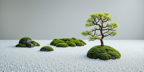 Japanese Garden Meditation Space 8K Detail