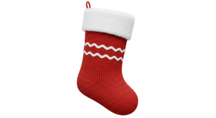 Isolated Christmas Stocking