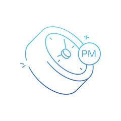 PM Icon vector