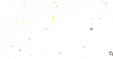 Abstract Black Background with Golden Glitter