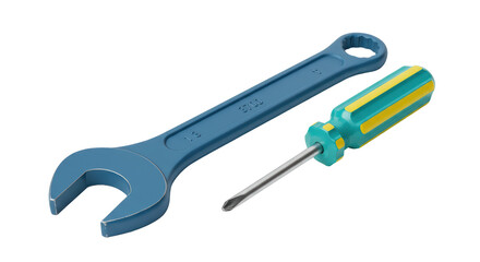 Isolated Wrench and Screwdriver