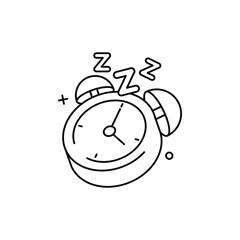 Sleep Time Icon vector